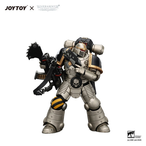 Iron Warriors Mkll Legionary 3 with Bolter and Bolt Pistol