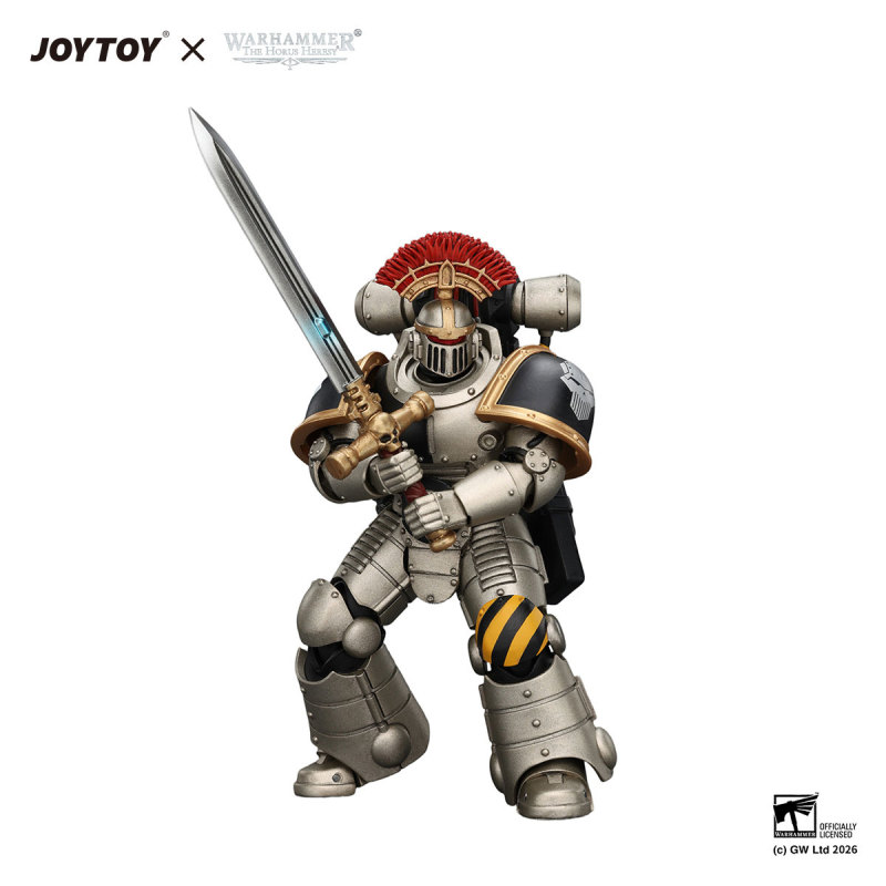 Iron Warriors Mkll Tactical Sergeant with Power Sword,Bolt Pistol and Plasma Pistol