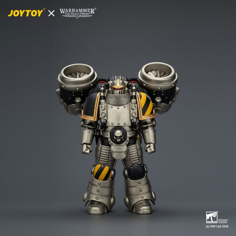 Iron Warriors Mkll Assault Sergeant with Disintegrator pistol,Power maul & Combat shield