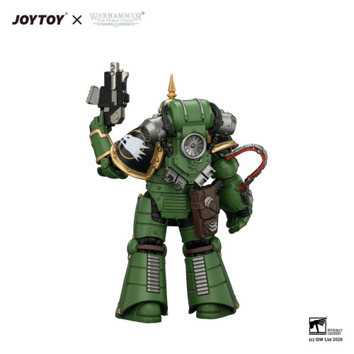 Salamanders MK Ill Tactical Legionary with Plasma Pistol and Bolt Pistol