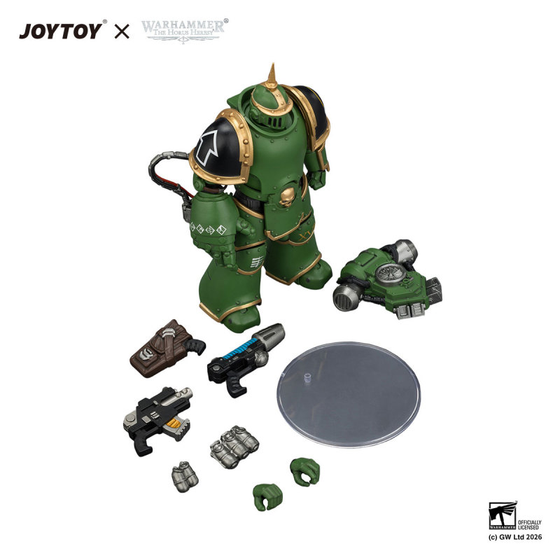 Salamanders MK Ill Tactical Legionary with Plasma Pistol and Bolt Pistol