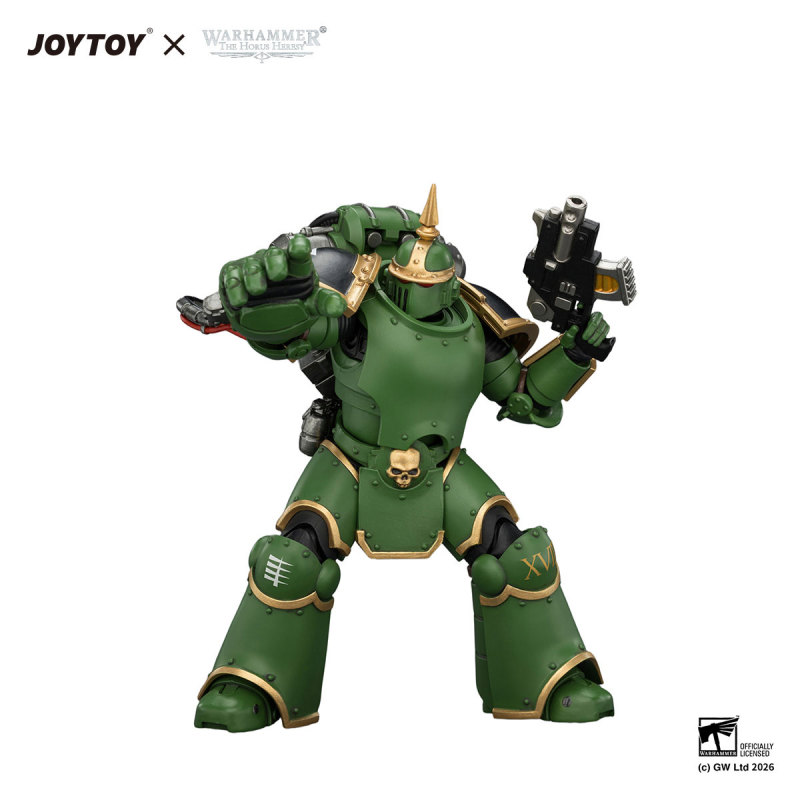 Salamanders MK Ill Tactical Legionary with Plasma Pistol and Bolt Pistol