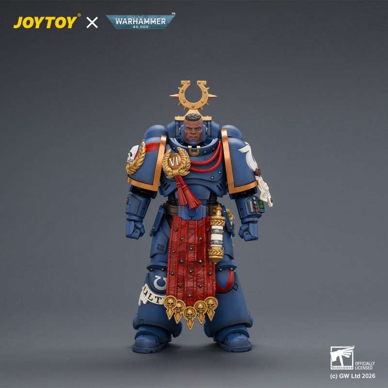 Ultramarines Ferren Areios with Thunder Hammer and Bolt Pistol