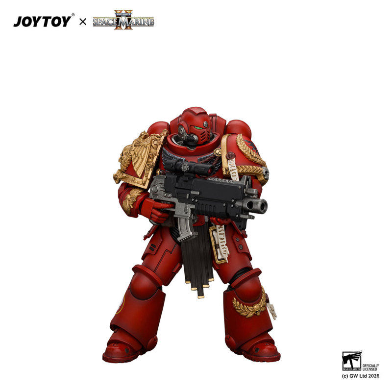 Game Edition Blood Angels Veteran with Bolt Rifle, Chainsword and Bolt Pistol and Plasma Pistol
