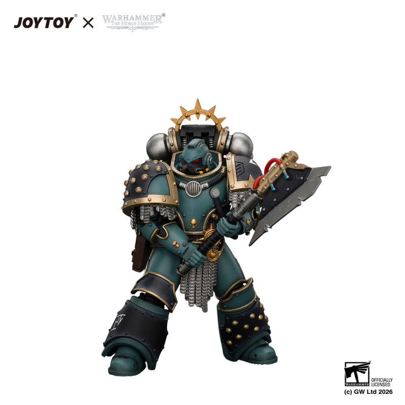 Sons of Horus Herald Consul with Icon of Allegiance, Bolt Pistol and Power Weapon